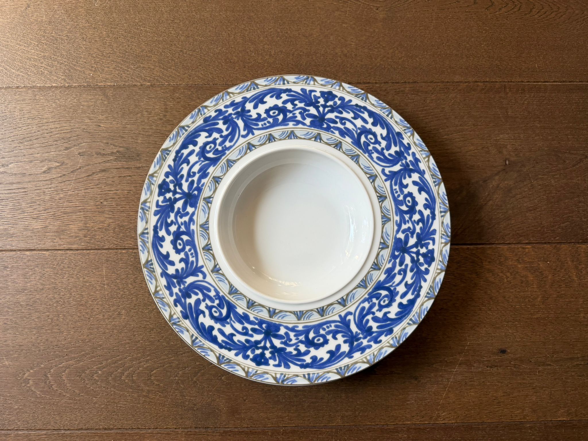 Pasta plate decorated 30CM