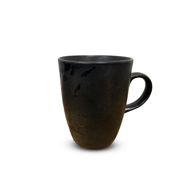 MUG EBIZA " MENA HANDLE " Black Dots