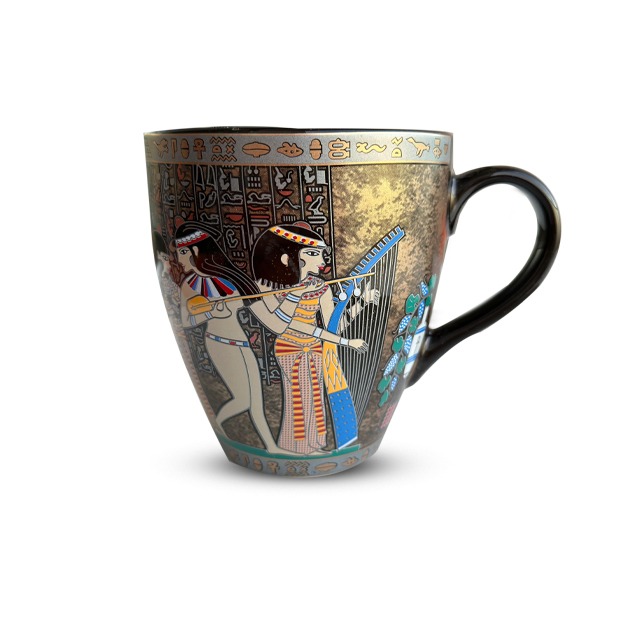 Pharaonic pattern coffee mug 400 MML