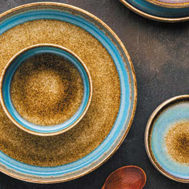 Dinner set 14 pieces LIGHT TONGA