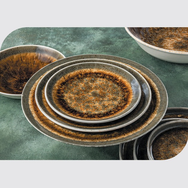 Dinner set 14 pieces OKO