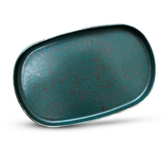 OVAL PLATE 34X22 CM Mori