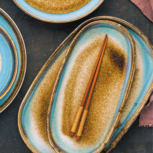 SUSHI plate small Light Tonga